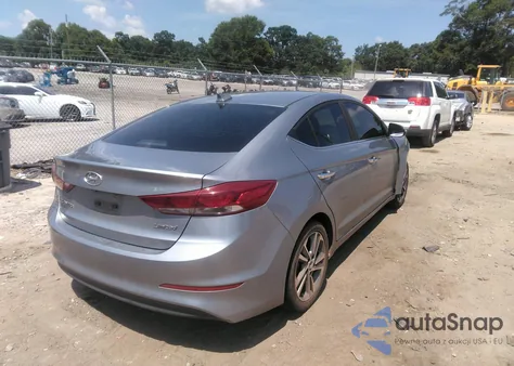 2017 Hyundai Elantra Limited from USA, damaged, VIN 5NPD84LF5HH059013
